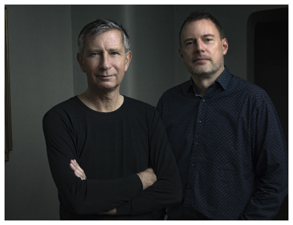 Richard Bergström och Nils Bergeå.