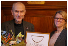 ”Jag är väldigt glad och djupt hedrad över priset” Magnus Gisslén får Guldarken.