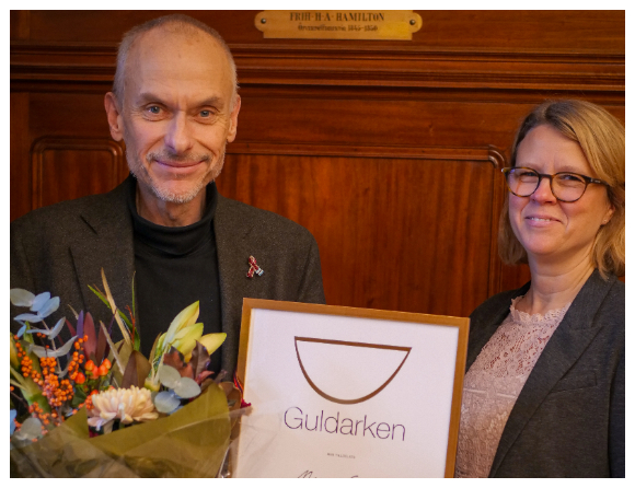 ”Jag är väldigt glad och djupt hedrad över priset”