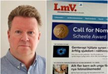 Fredrik Hedlund tillbaka som LmV-skribent Läkemedelsvärlden